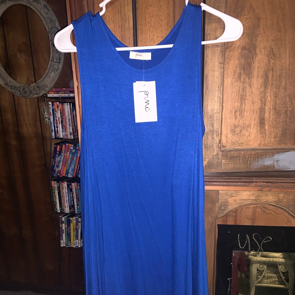 Ladies Royal blue Swing dress size Large